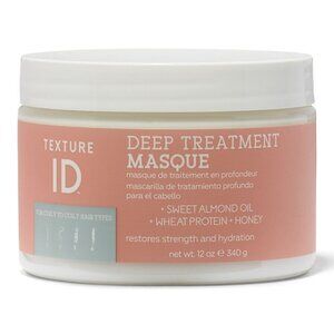 Texture ID Deep Treatment Hair Masque 12 oz Repair Dry Frizzy Curls Hydrating